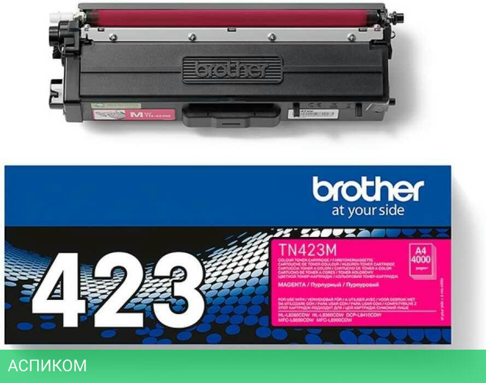 Картридж Brother TN423M пурпурный