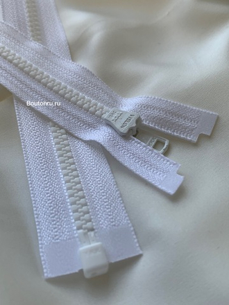 Молния YKK тракторная, тип 3 белая 501