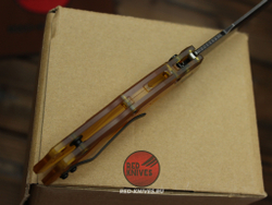 Нож Kershaw Launch 14 - Ultem, клинок блэквош RK-496