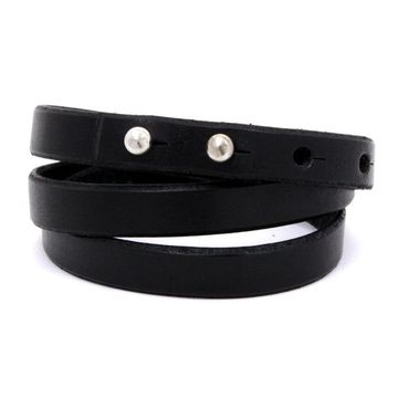 Браслет " Анаконда " чёрная ( 10мм х 650мм )