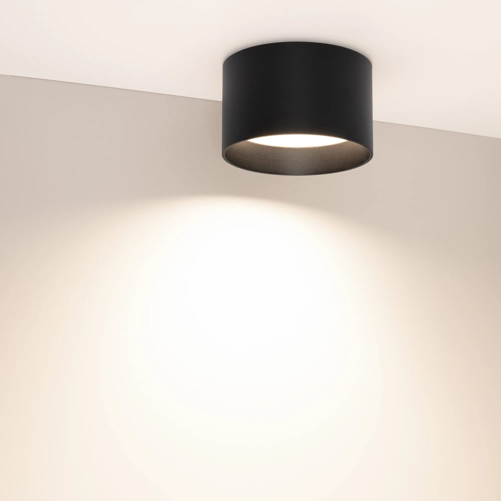 Светильник SP-BISCOTTO-R140-15W Warm3300-MIX (BK, 80 deg, 230V) (Arlight, IP54 Металл, 5 лет) 054916