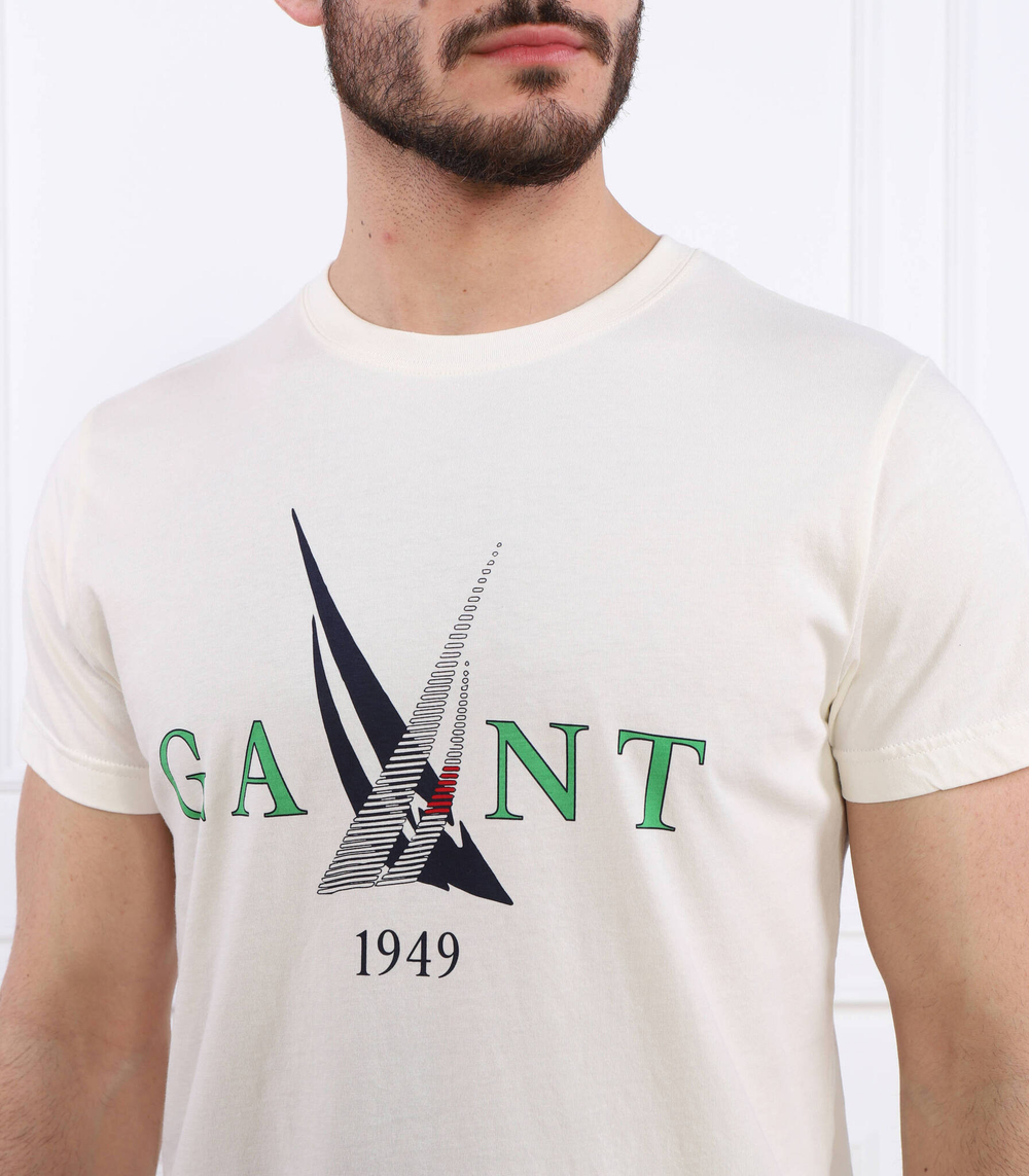 Футболка SAIL Gant - экрю(2003163)