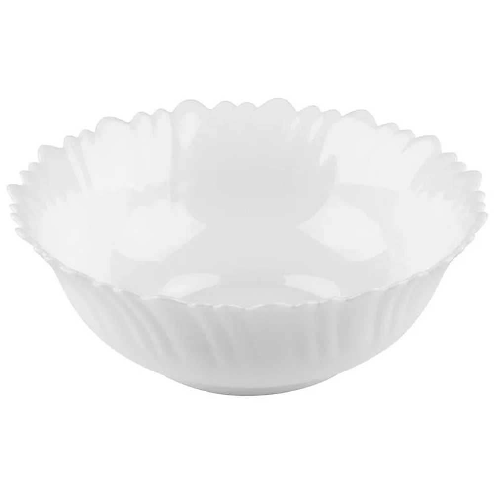 Салатник Dolche Vita, объем 700 мл, опаловое стекло, цвет - белый