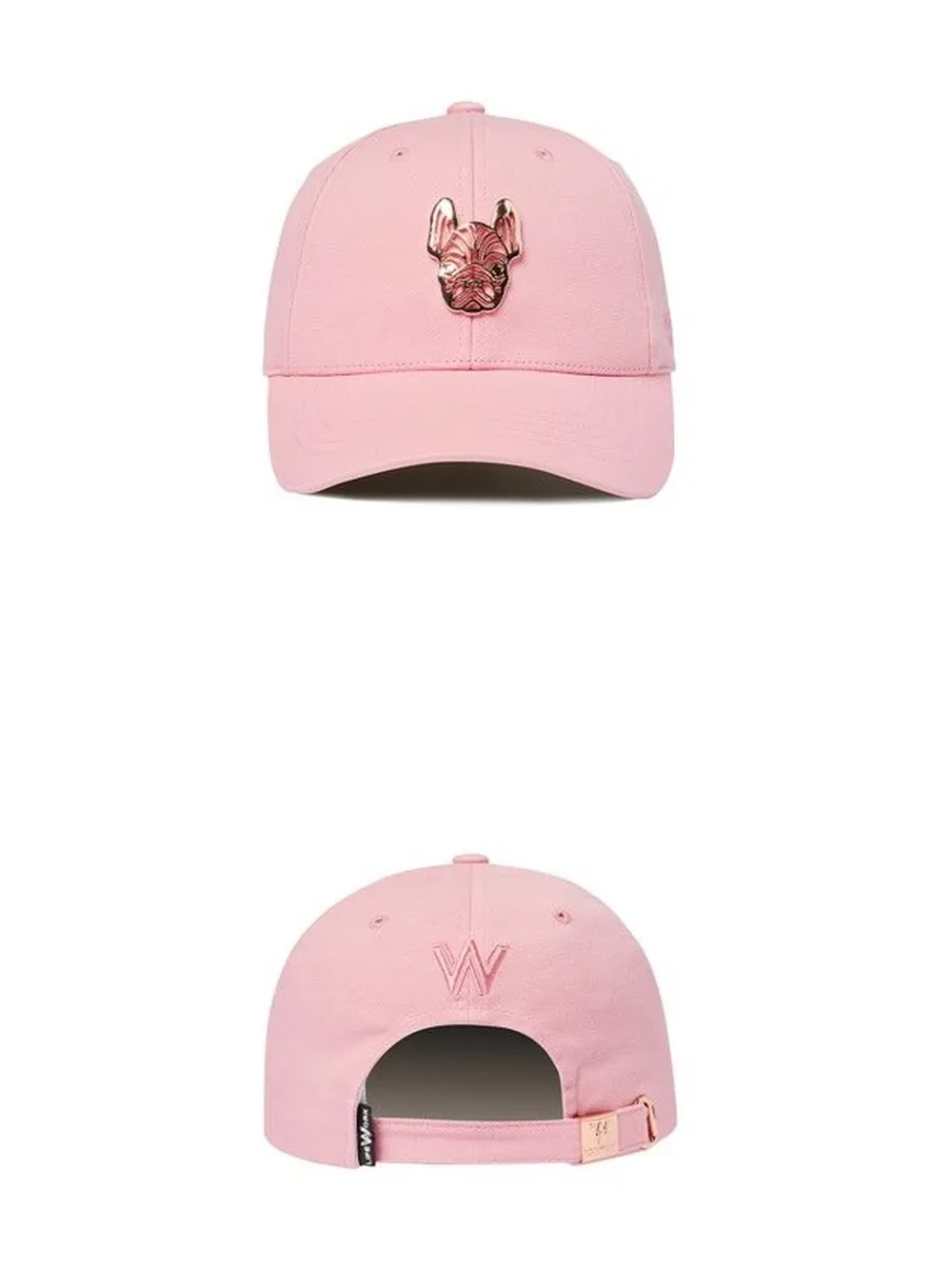 Кепка с жестким козырьком и металлическим логотипом