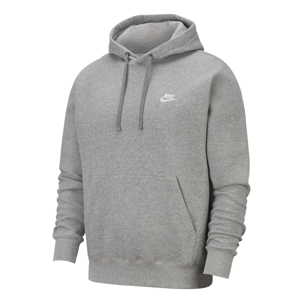 Мужская кофта теннисная Nike Sportswear Club Hoody Men - Lightgrey