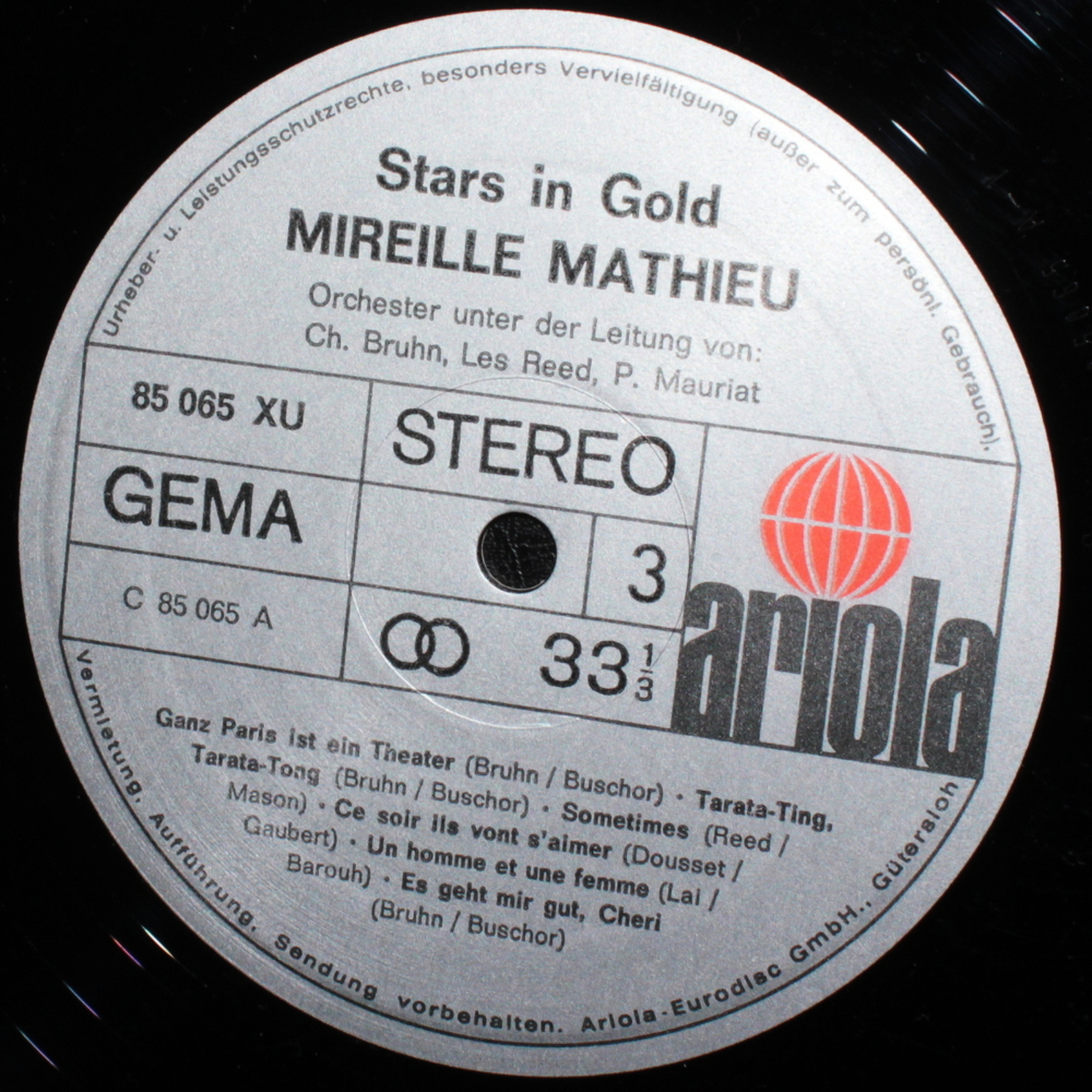 Mireille Mathieu / Stars In Gold (2LP)