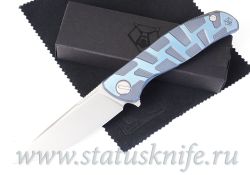 Нож Широгоров F95T Gen.4 М390 Т-узор анодированиефотография - 1