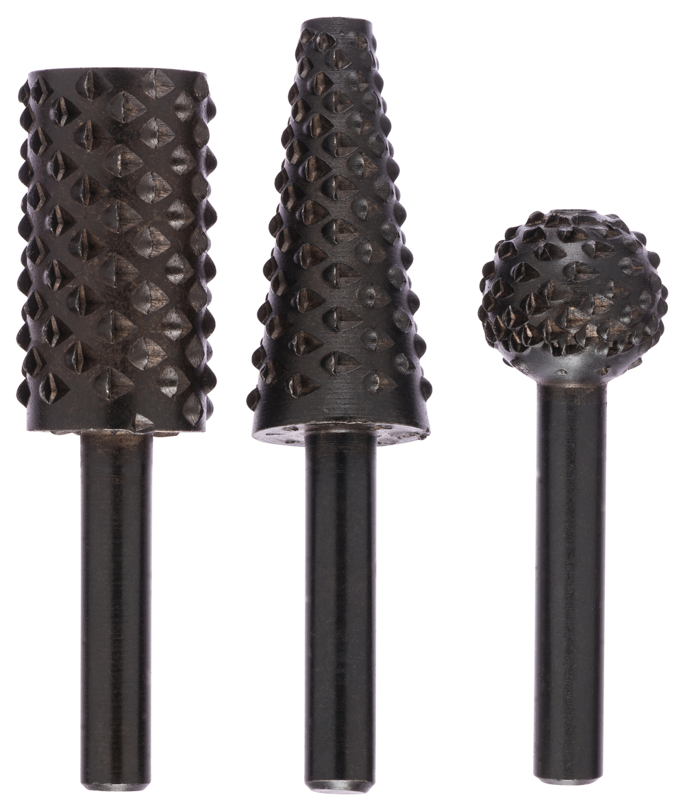 Набор шарошек 3 шт. BOSCH 1609200307