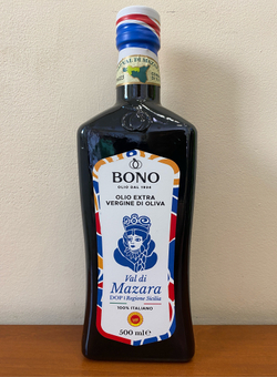Оливковое масло BONO D.O.P. Val di Mazara 500 ml Сицилия