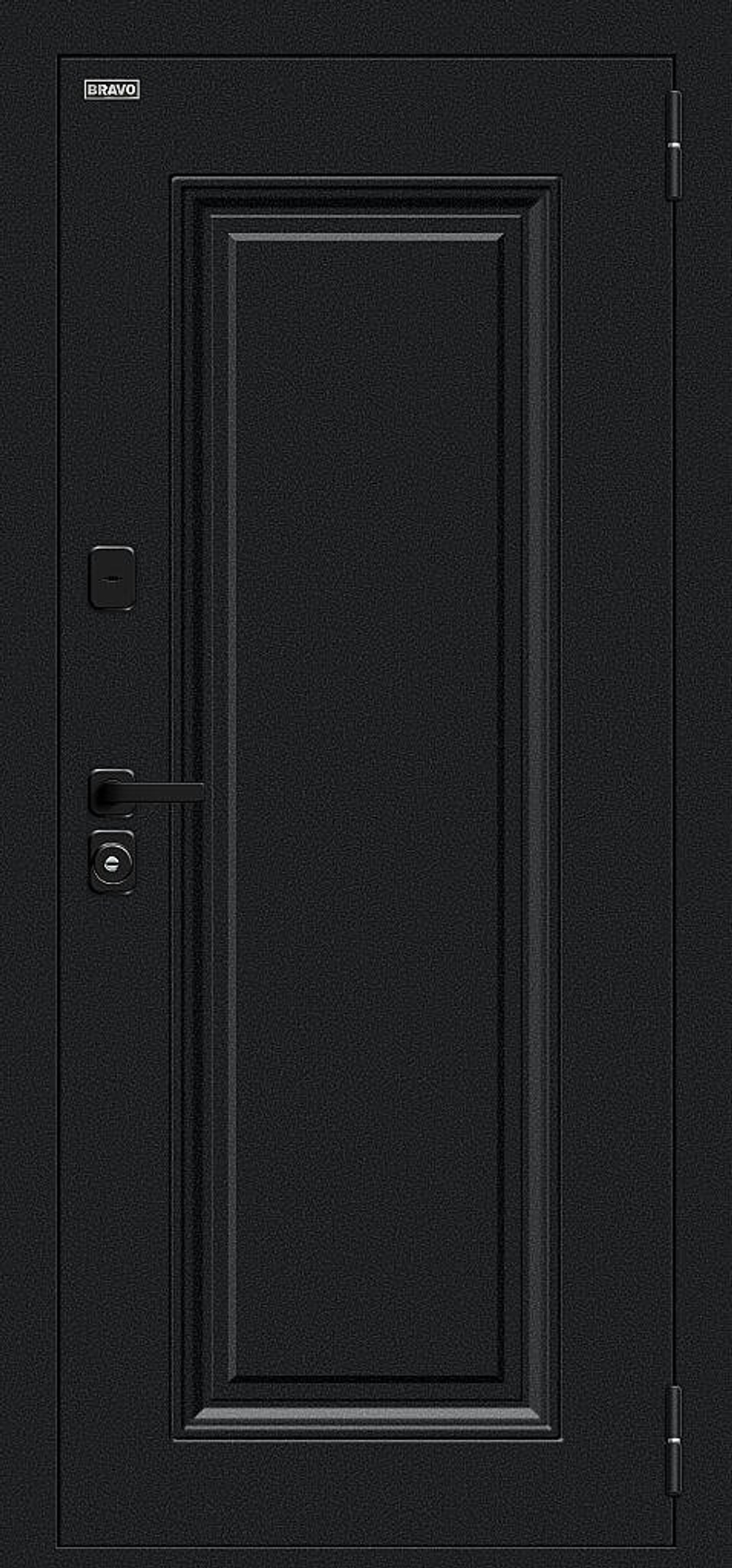 Thermo Флэш МФ/SBlack Букле черное/White Silk 205*86 левое