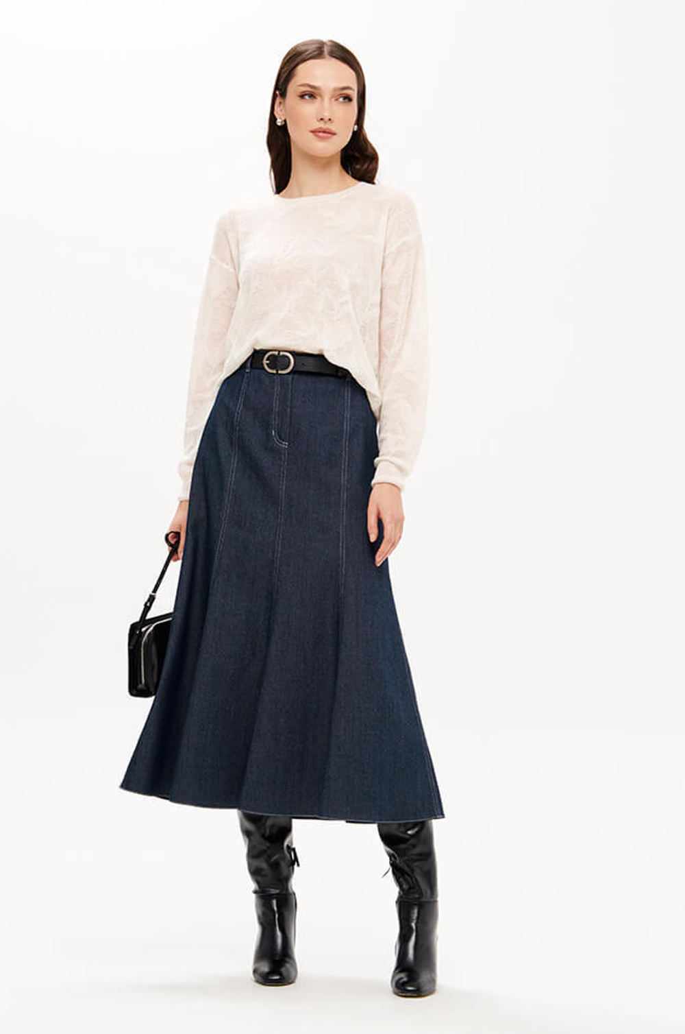 23406 Джемпер женский (молочный)