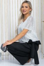 Костюм Первое впечатление (серебро) К11834 LT Collection