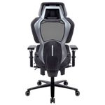 Кресло ATRONE (АТРОН) "Optimus ER-707", адаптивный механизм со слайдером, сетка, черный/серый, 532967