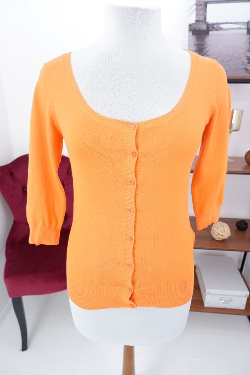 Кардиган Zara на пуговицах 46 размер