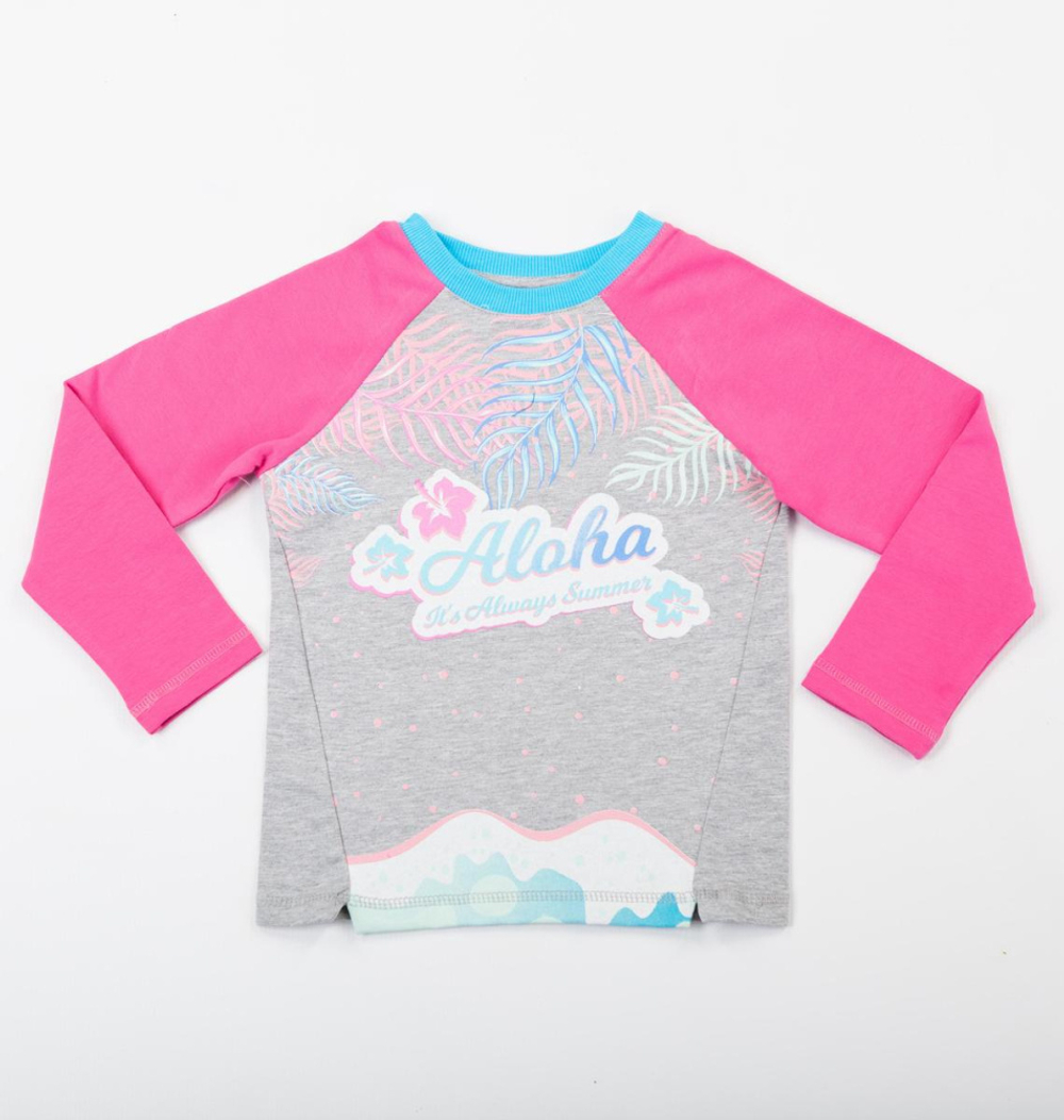 Толстовка (пуловер) для дев. 00051_BAT серый/розовый р.104