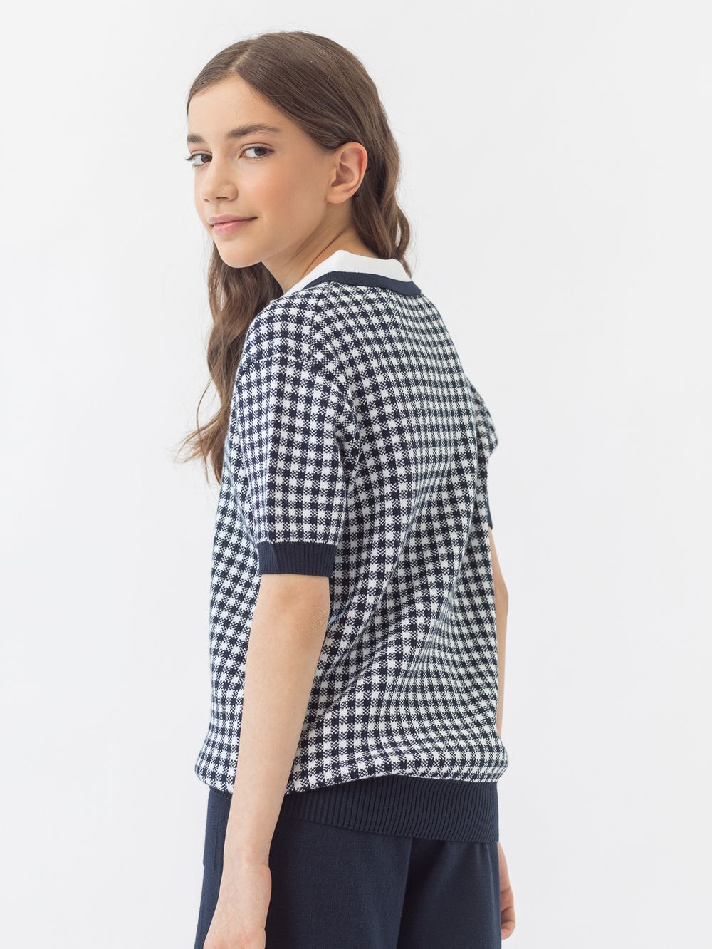 Джемпер поло для девочки