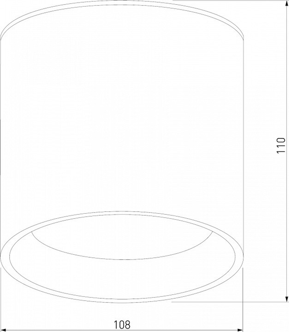Накладной светильник Elektrostandard Light LED 35132/H серый