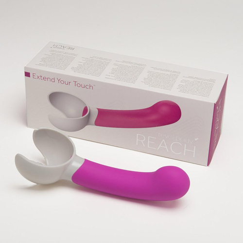 Насадка Reach для массажёра Revel Body, G-стимуляция, 14 см