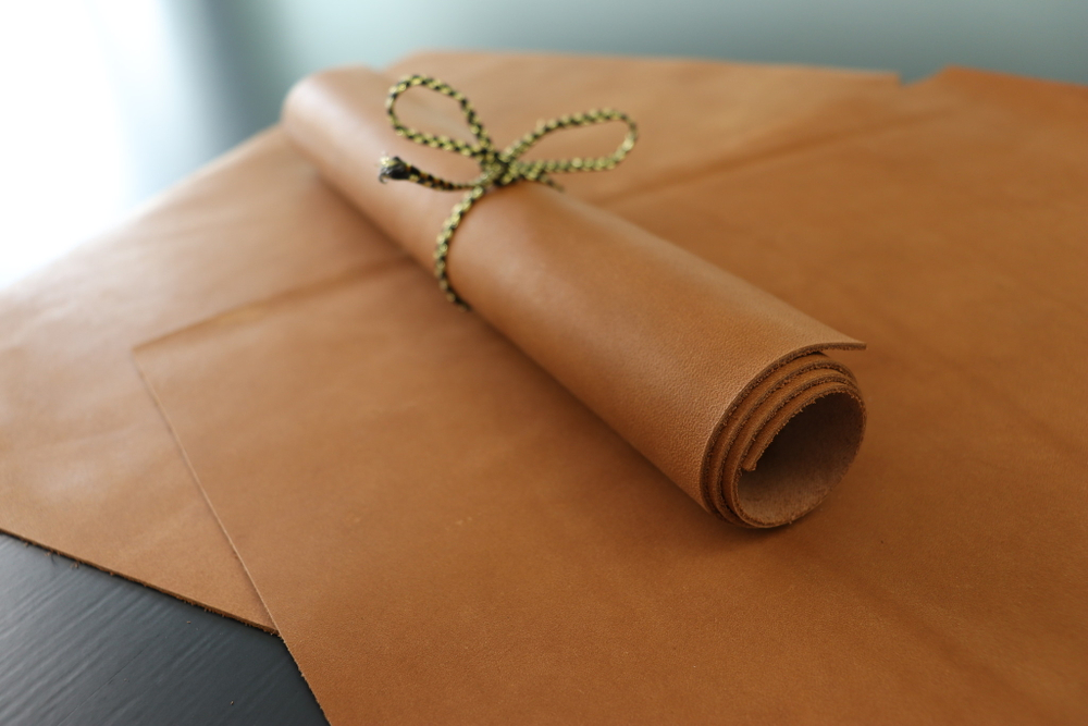 1,3-1,5 Кожа Галантерейная Коньяк (Формат А3) 1 сорт