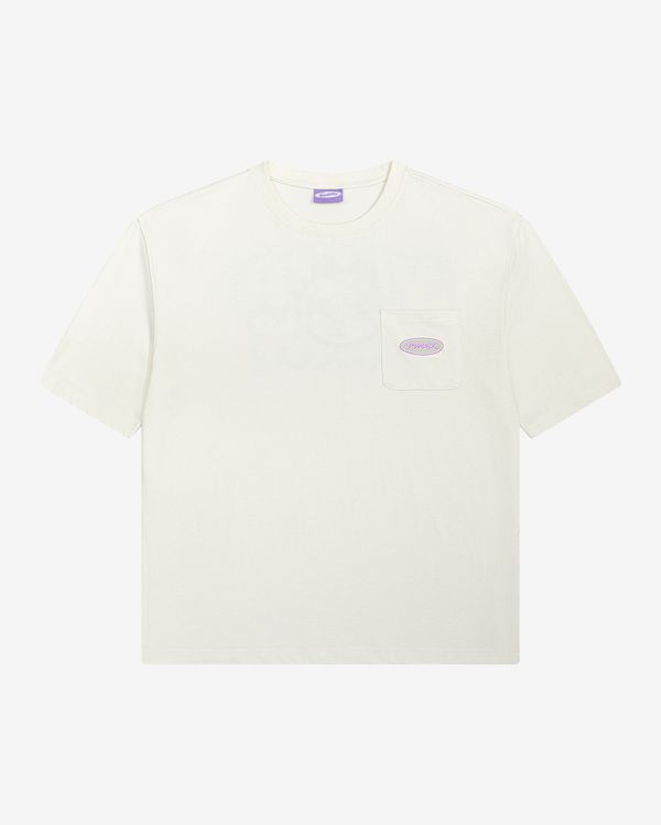 Футболка logo face белая - фото 1