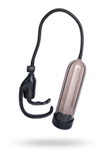 Поршневая вакуумная помпа Sexus Men Expert (Цвет: прозрачный с черным)