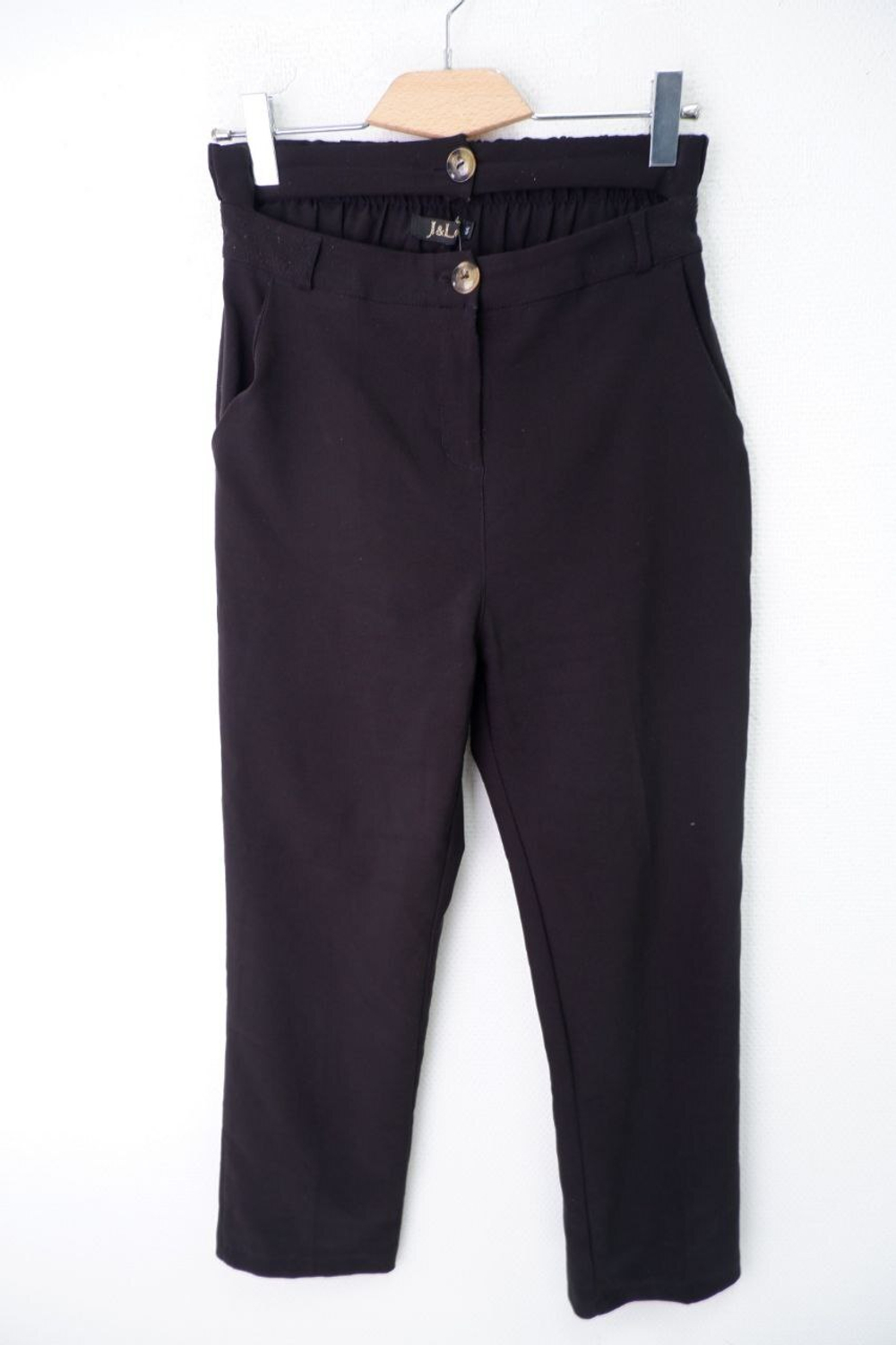 Брюки с завышенной талией 44 размер