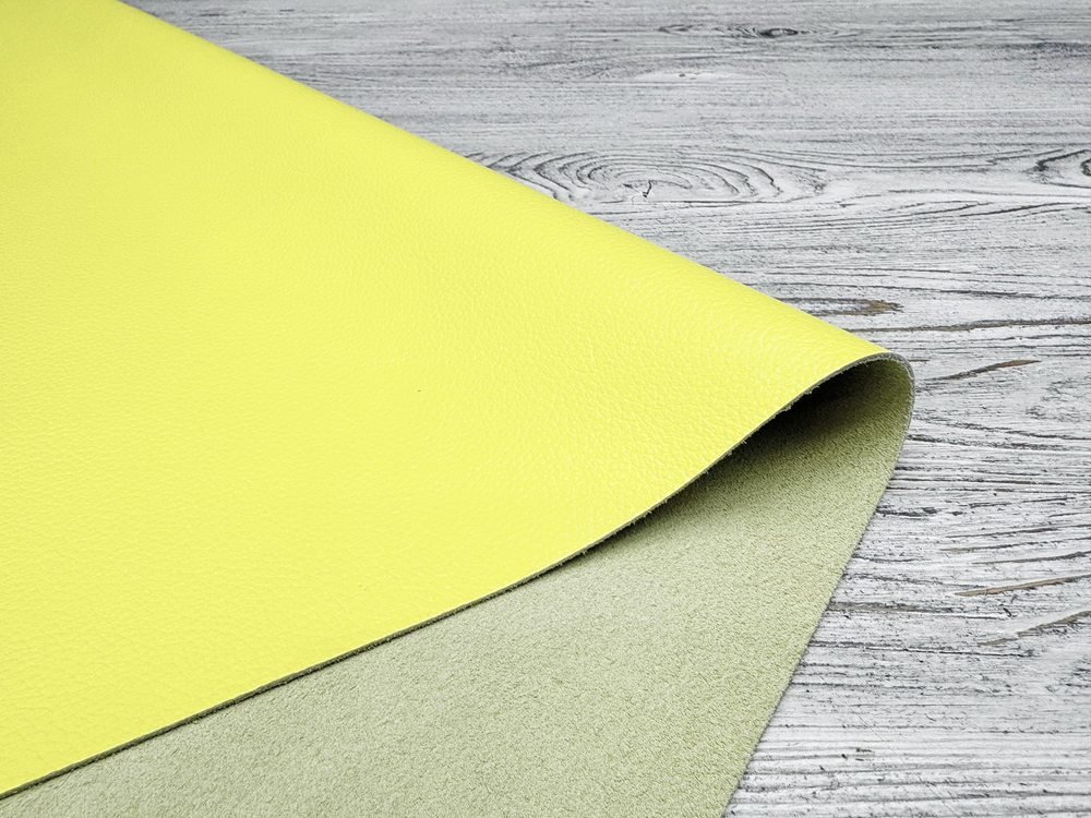 Elliot Jasper Yellow (1,3-1,5 мм), цв. Желтый, натуральная кожа