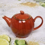 Чайник заварочный керамический 700мл «Corsica orange»