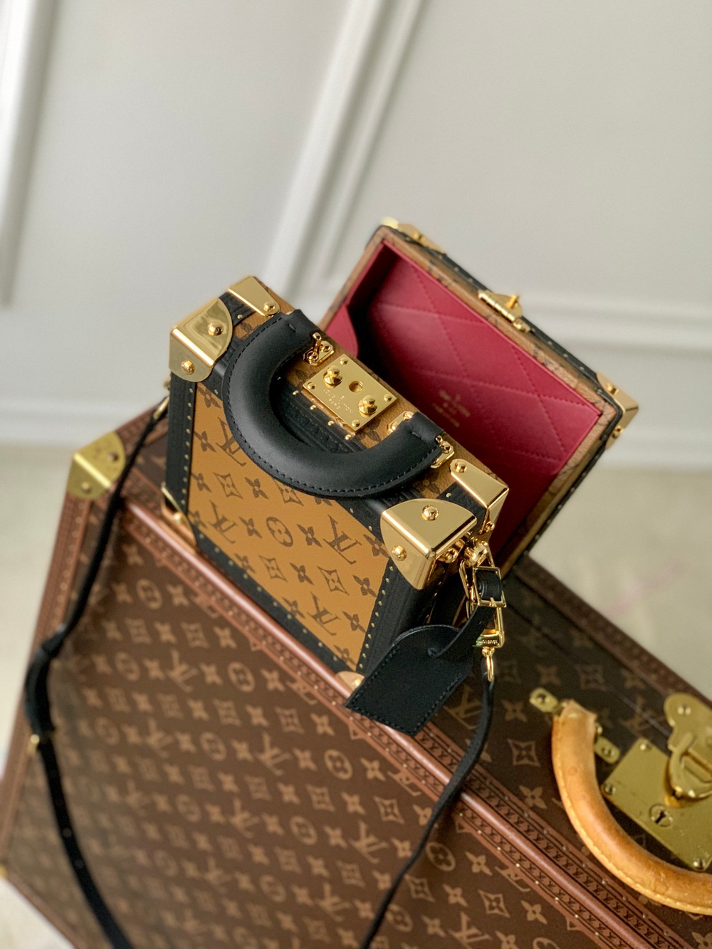 Louis Vuitton Mini Square Trunk Dalmatien