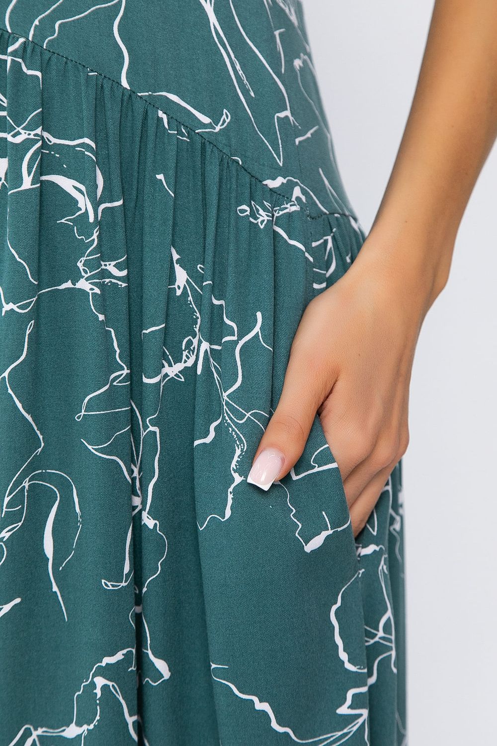 Сарафан Нерея (изумруд) П13570-1М LT Collection