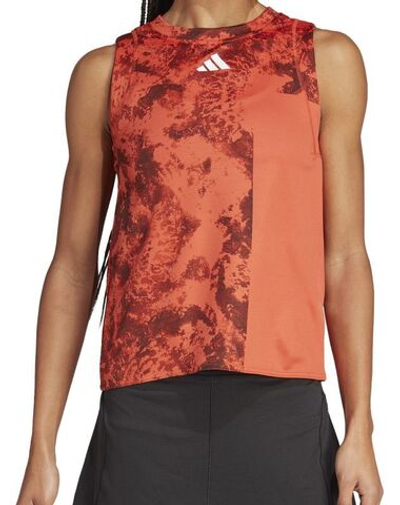 Женский топ теннисный Adidas Tennis Paris Heat.Rdy Match Tank Top - preloved red