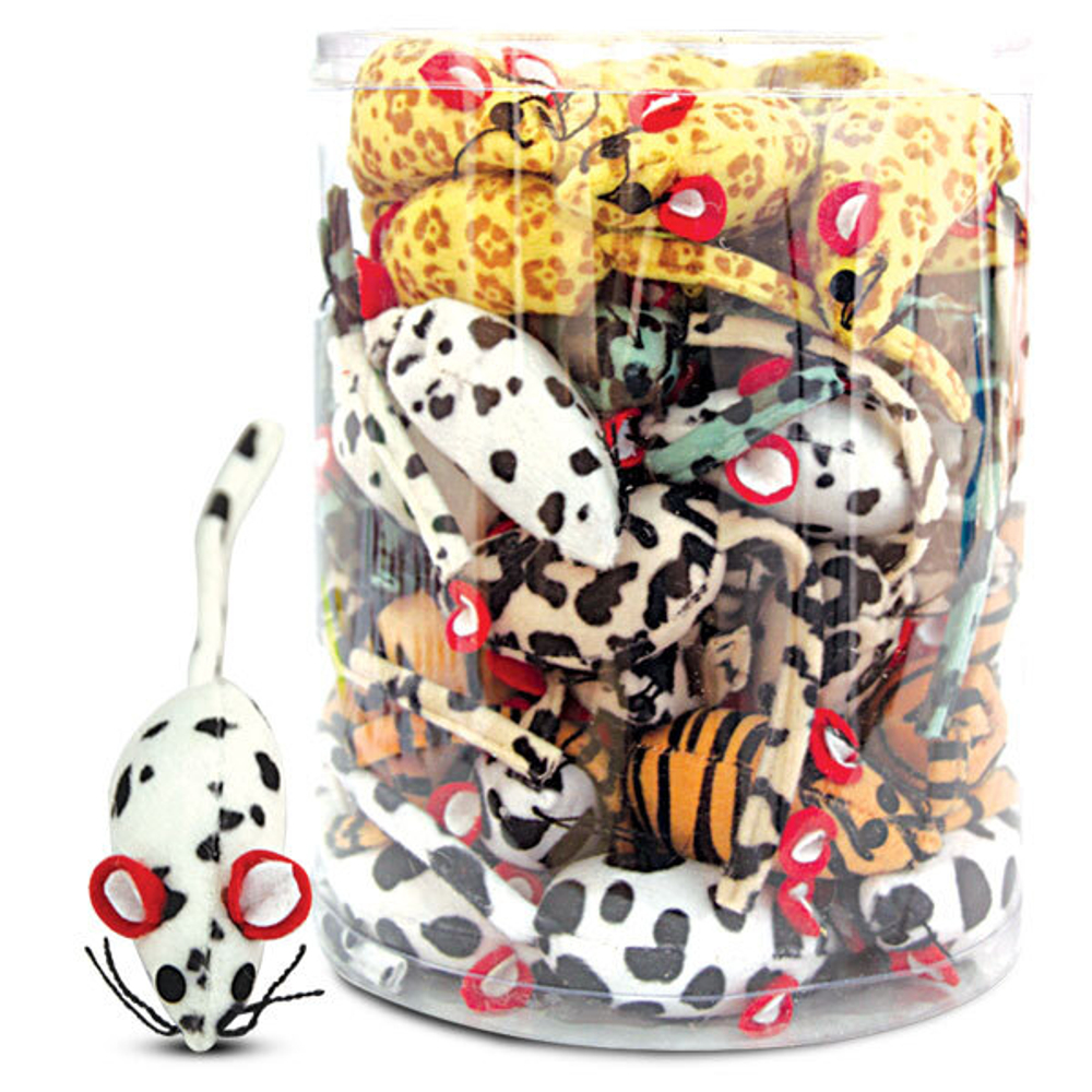 Игрушка для кошек "Мышь", 75мм (туба 60шт.), Triol