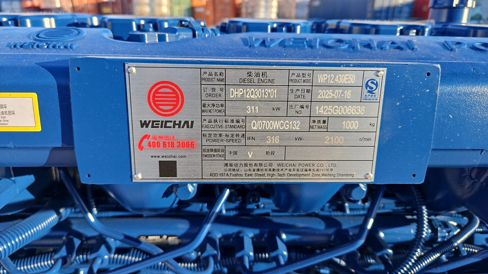 Двигатель WEICHAI WP12.430E50 ЕВРО-5