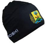 Шапочка для снежного снайпера черная с логотипом МОГИЛЕВСКАЯ ОБЛАСТЬ Nordski Warm black