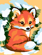 "Лисенок"-3318  канва с рисунком