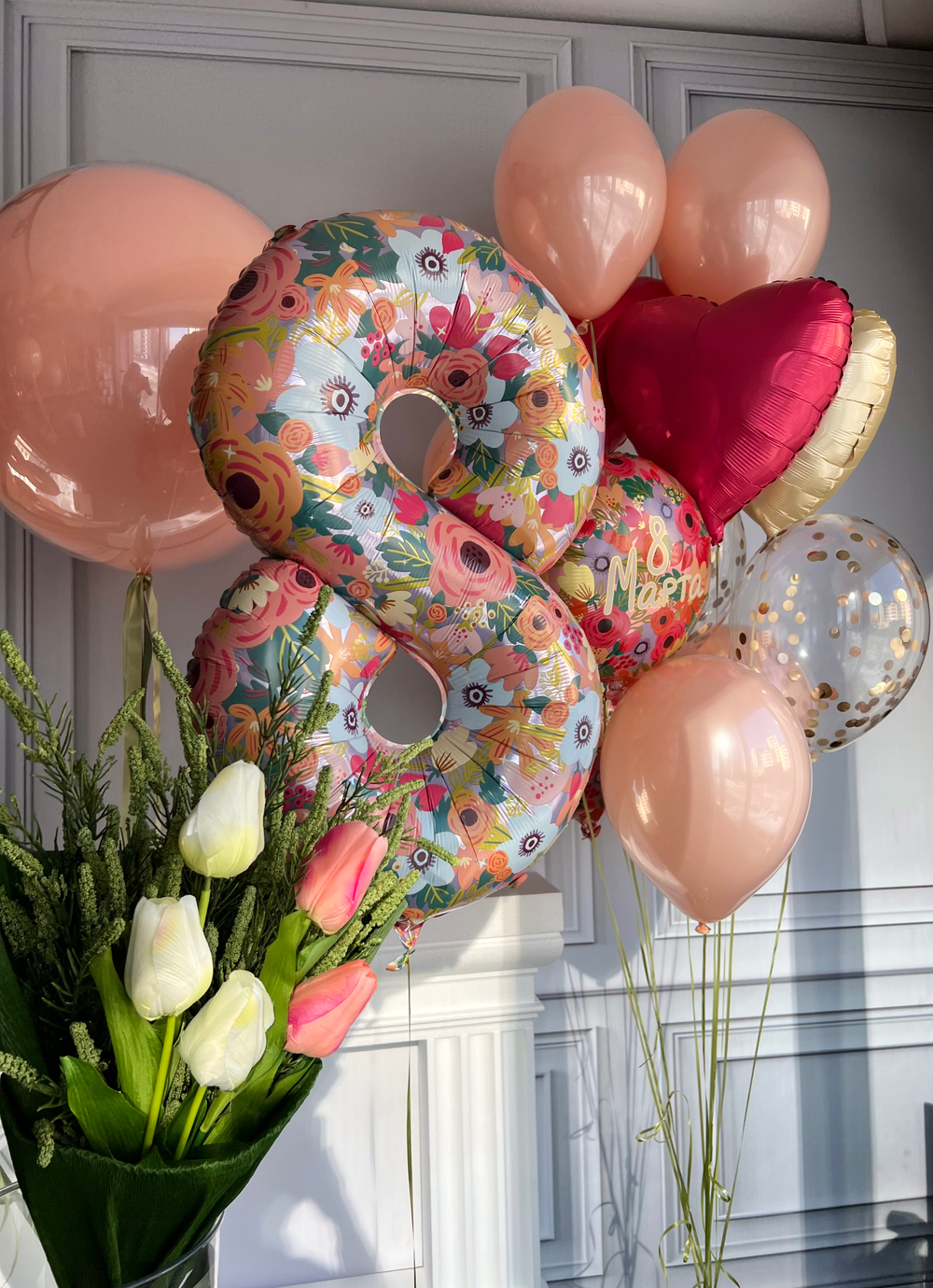 шары на 8 марта № 22