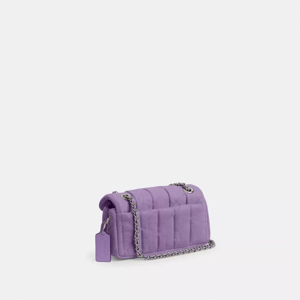 COACH СУМКА ЧЕРЕЗ ПЛЕЧО TABBY 20 С МЯГКОЙ ПОДКЛАДКОЙ, СИРЕНЕВЫЙ