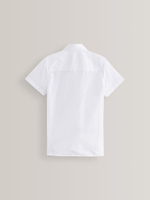 Рубашка с коротким рукавом школьная для мальчика Next M13-627, 5 шт., Белый