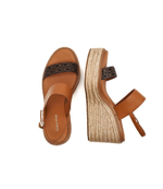 Кожаные босоножки Calvin Klein - светло-коричневый(HW0HW00823)