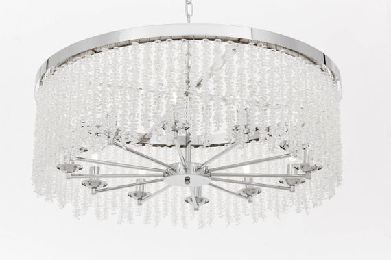 Подвесная люстра Lumina Deco Balmena LDP 7050-600 CHR