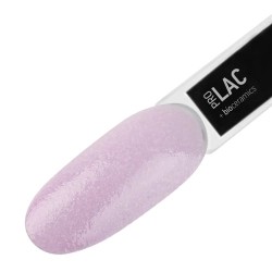 IQ BEAUTY Лак для ногтей профессиональный укрепляющий с биокерамикой #089, 12.5 мл Лиловый с белой крошкой, полупрозрачный