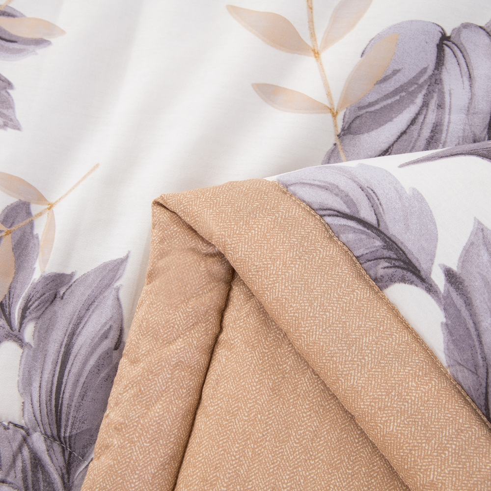 Комплект постельного белья Сатин с Одеялом 100% хлопок 160x80 на резинке OBR157