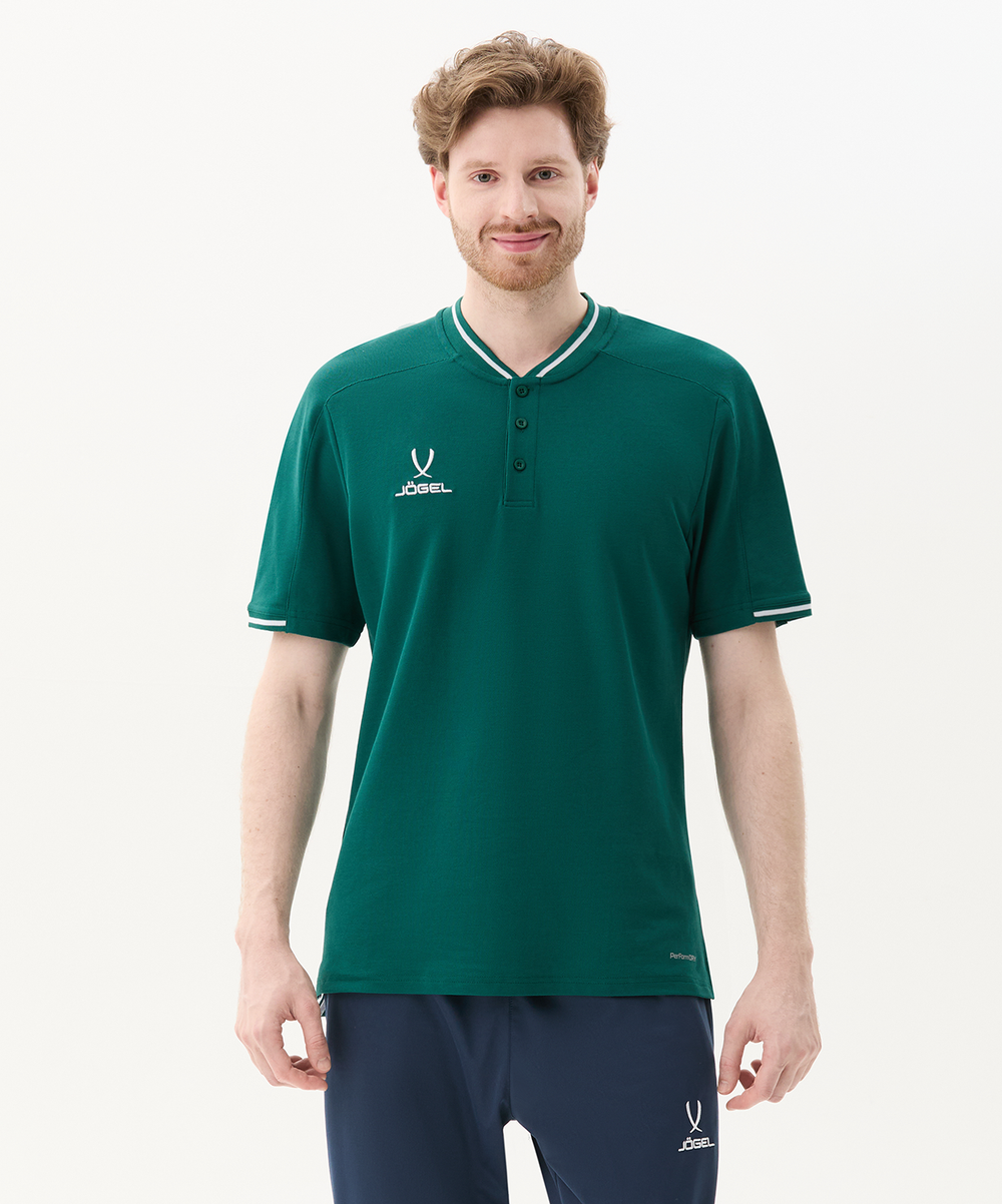 Поло DIVISION PerFormDRY Polo, темно-зеленый