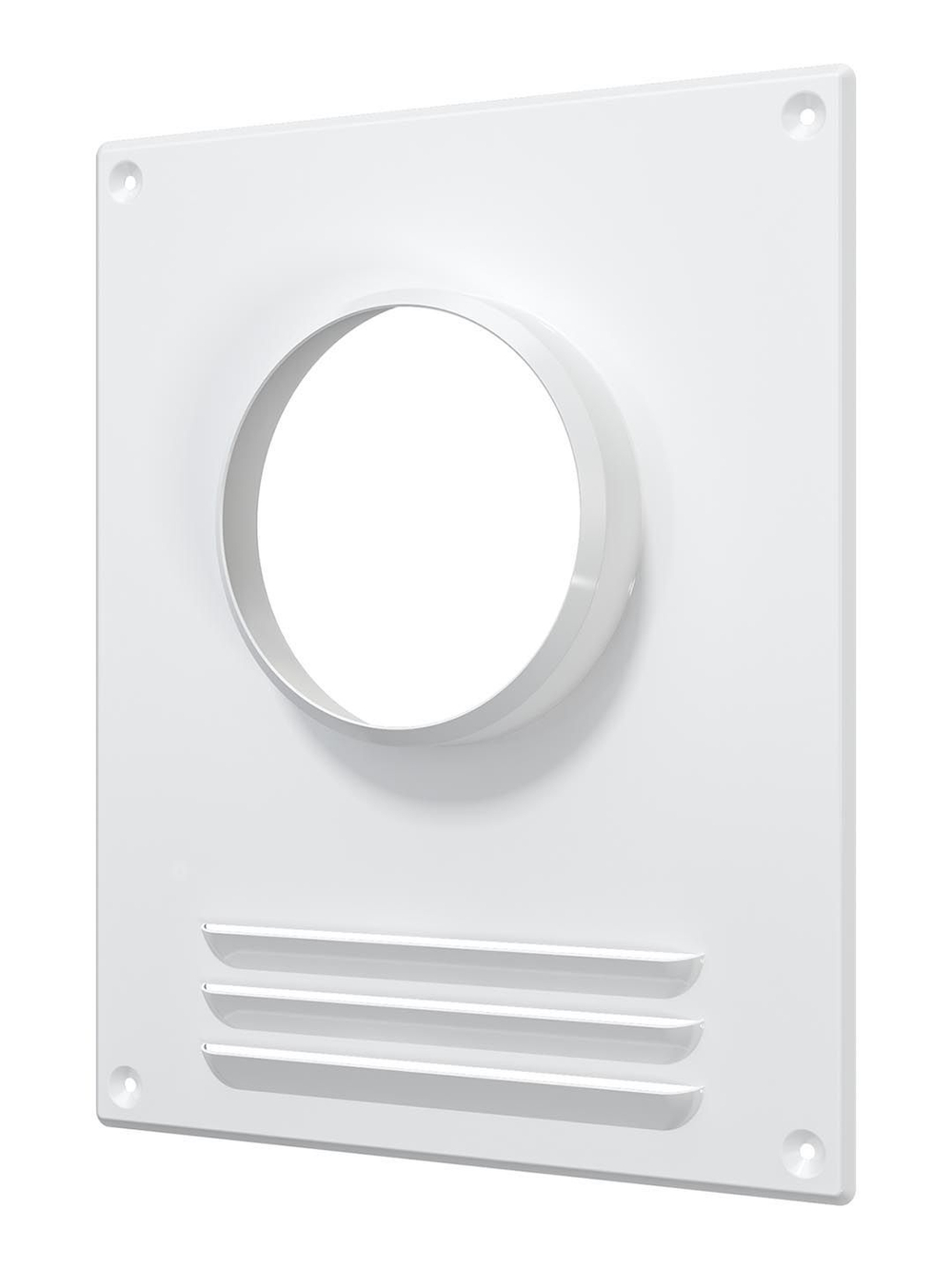 Площадка торцевая ПТМР фланец D100 решетка 196х236 окраш.сталь ERA