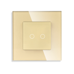 Стеклянная панель для рамки 3KL-GD 47*47мм ЗОЛОТО