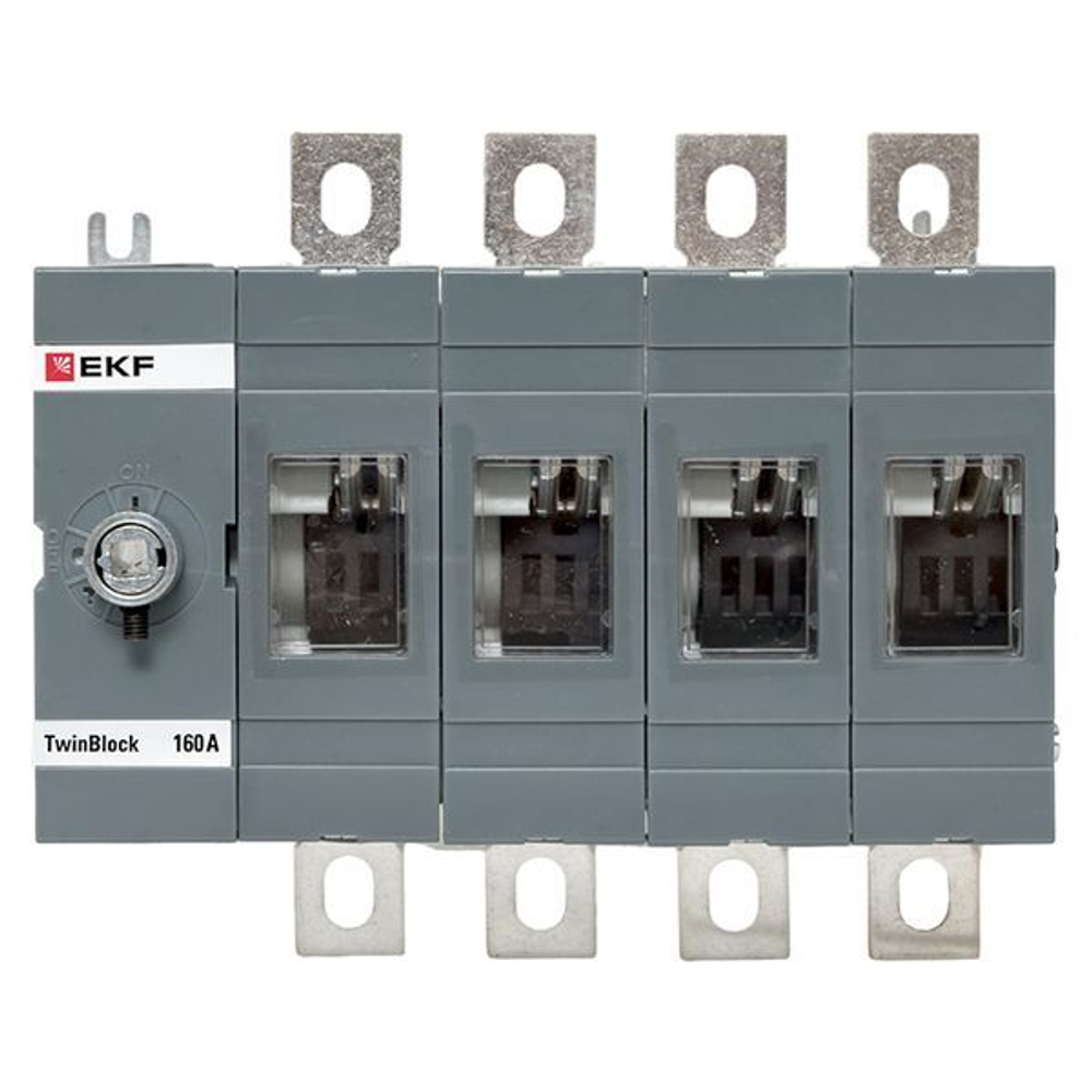 Рубильник 160A 4P без рукоятки управления TwinBlock EKF