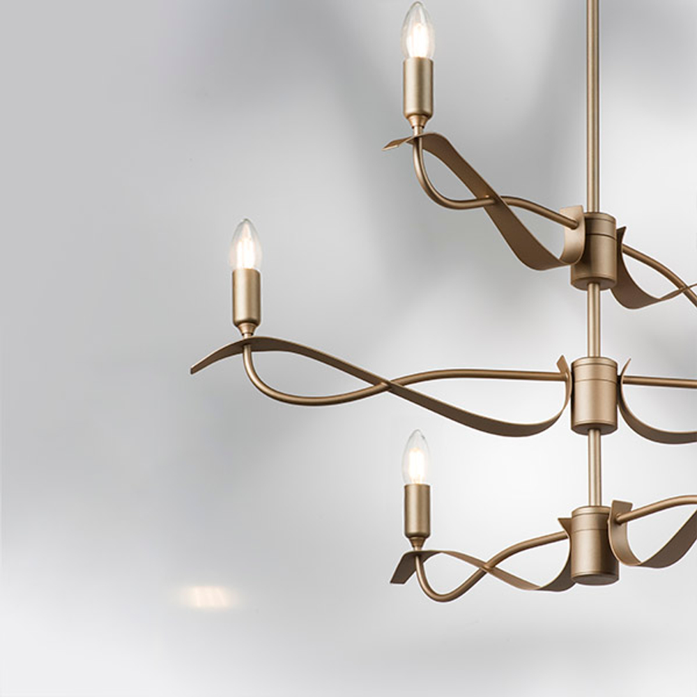 733263 Люстра RAGNO 6х40W E14 ЗОЛОТО