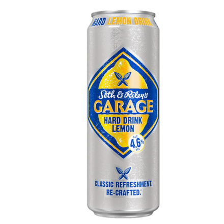 Пивной напиток Garage лимон 0,33 л ж/б