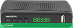 Ресивер DVB-T2 Hyundai H-DVB520 c WiFi-адаптеом черный (H-DVB520WA)