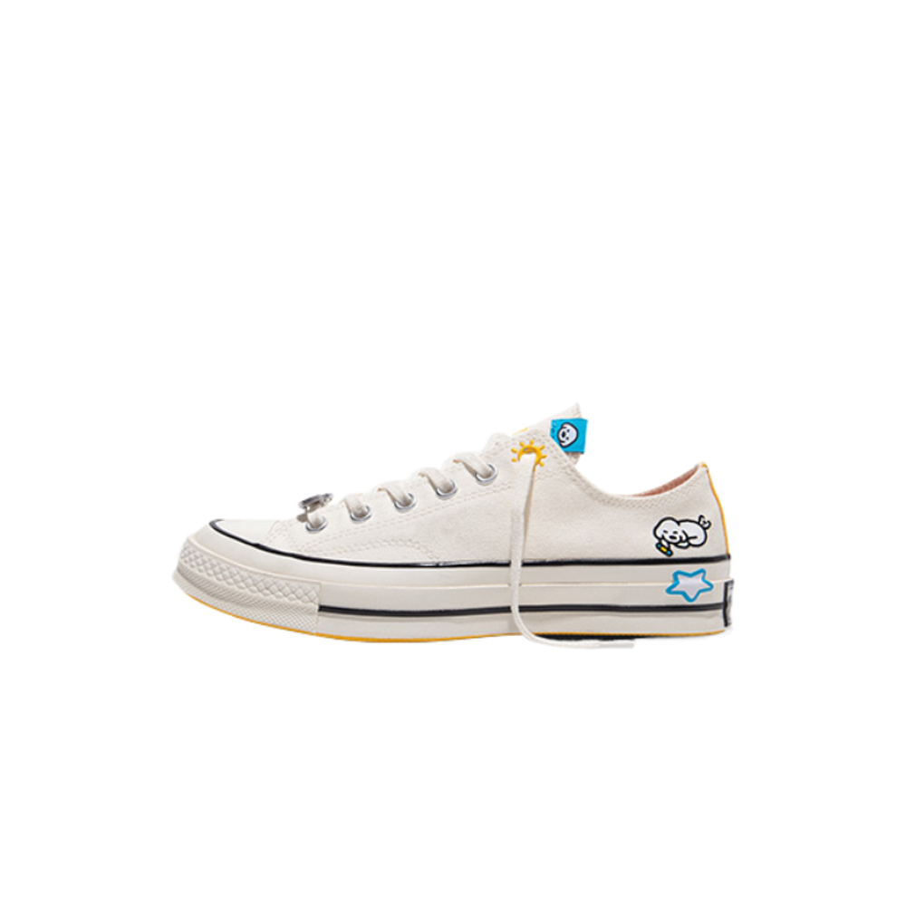 Converse Chuck 70 Canvas Shoes Women"s Low top White/Multicolor